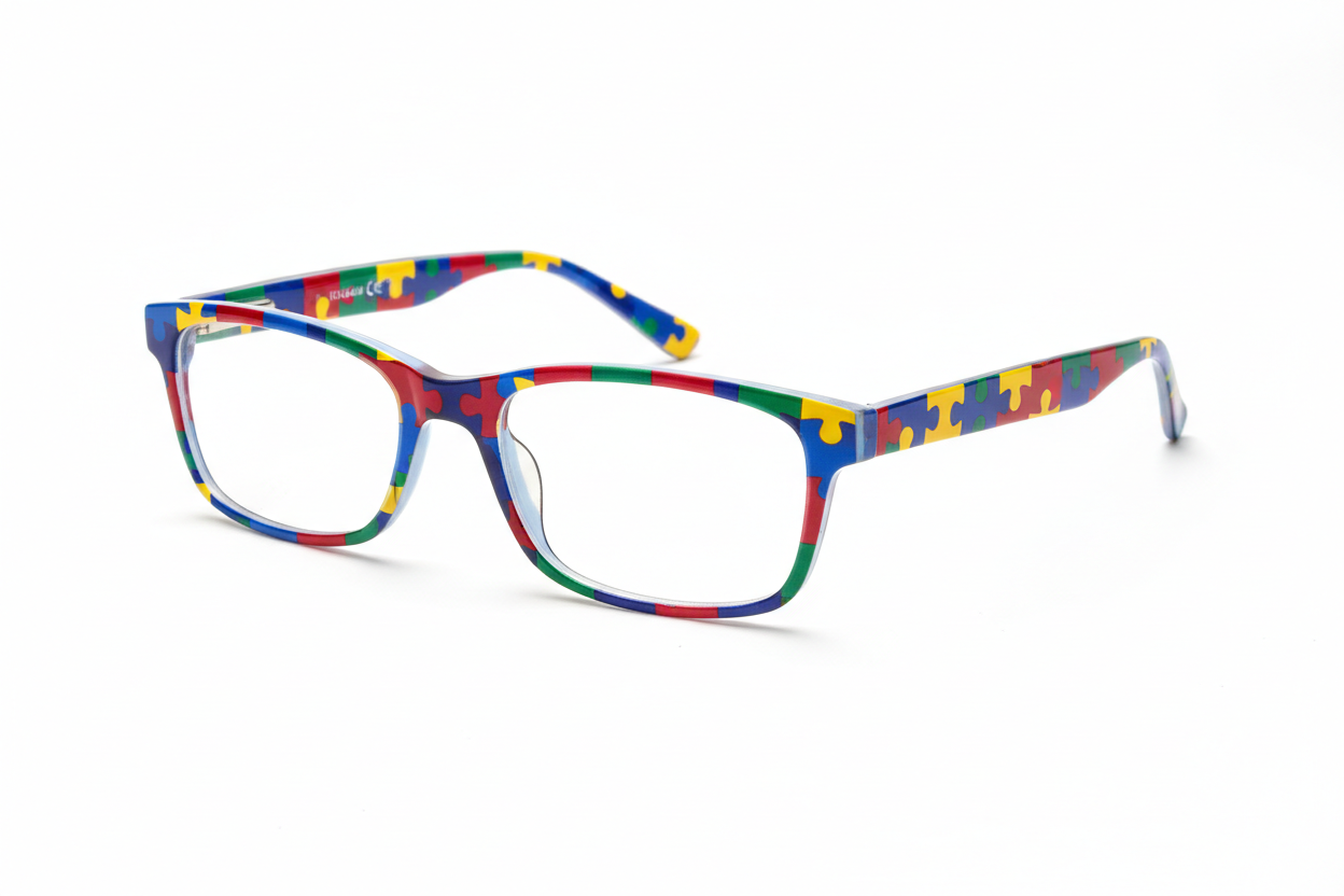 Autism Awareness Reading Glasses