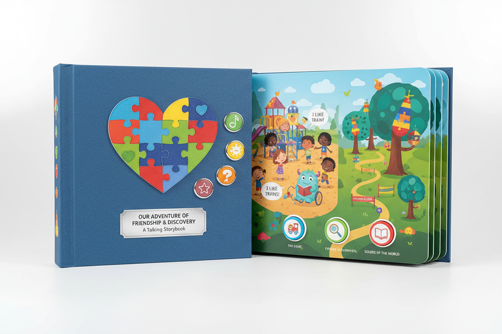 Autism Awareness Interactive Talking Storybook 🧩