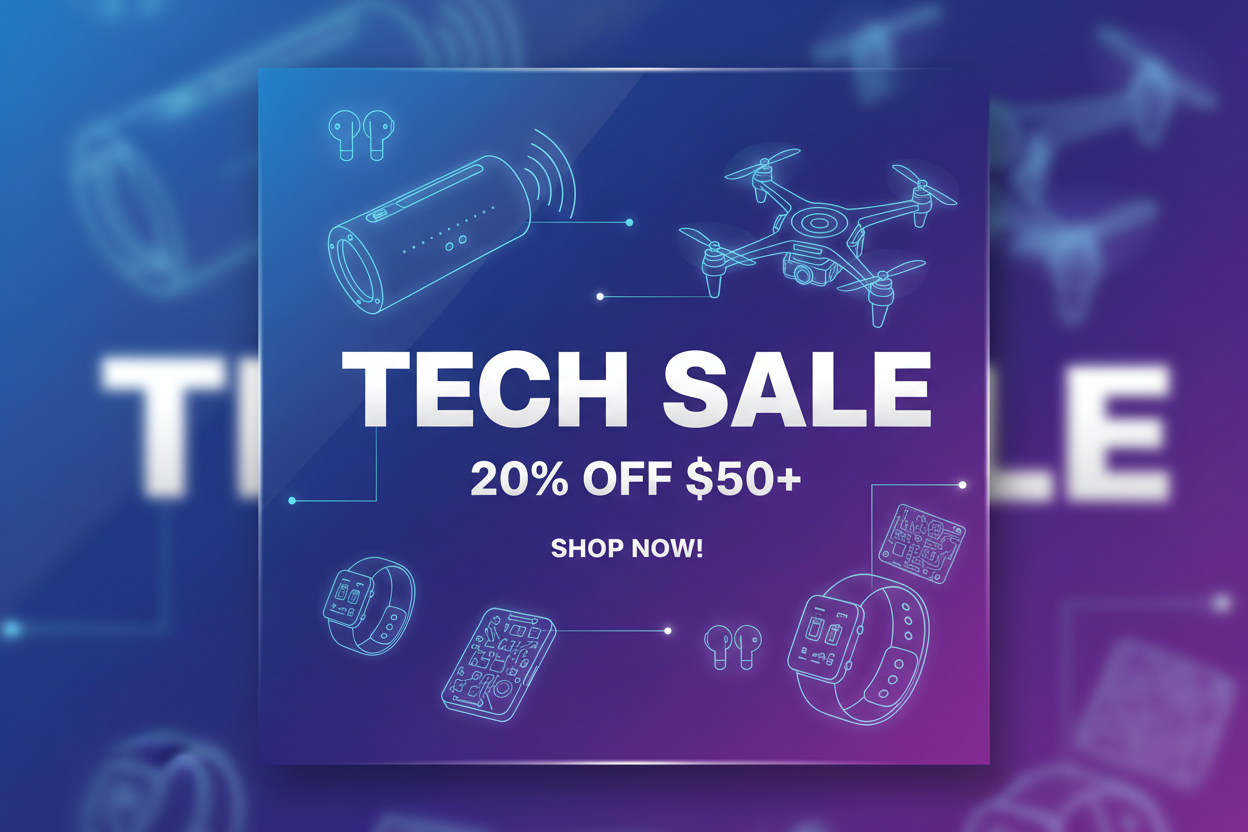 Tech Sale Banner